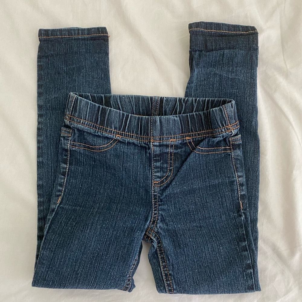 JORDACHE GIRLS SKINNY JEGGINGS DARK WASH